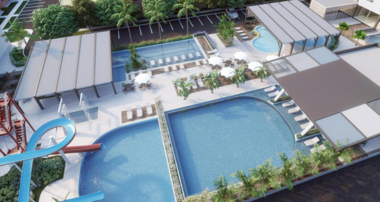 Hotel Diroma Fiori - Parque Aquatico E Muitas Piscinas Caldas Novas Kültér fotó